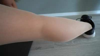 Nude pantyhose slomo