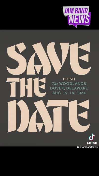 Imagine being whisked away to A PHISH FESTIVAL in Delaware… 🙌