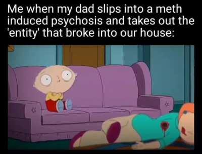 Send help before he gets back