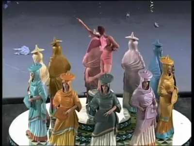 Clip of the 2004 Olympics Opening Ceremony in Athens, Greece — narrating an epic sweep of Greek history.