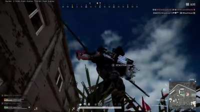 Finally put the zipline to good use