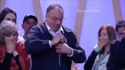 Dad saved the day again.