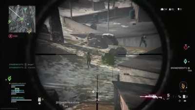 Triple headshot team wipe