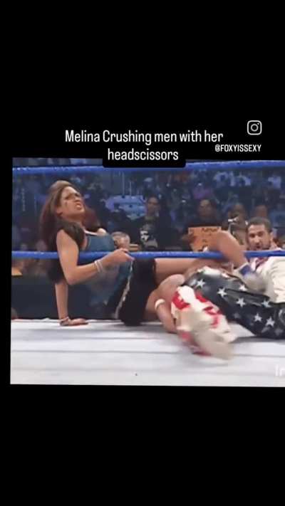 Melina used her powerful legs and her sexy ass to finish these men and leave them helpless.