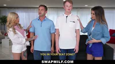 Horny Milfs Want to Have Their Pussies Filled by Each Other's Stepsons