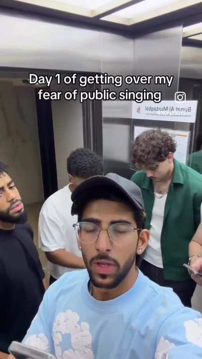 just let him sing 😭