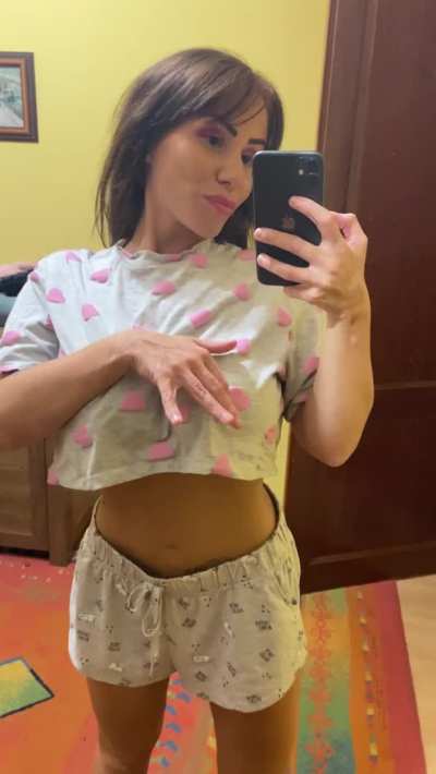 My boobs were eager to get come out