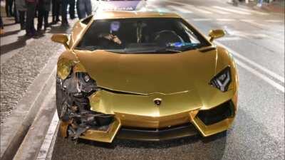 The Aventador S runs around $417,000 MSRP