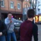 Dude got slapped to a differnt universe