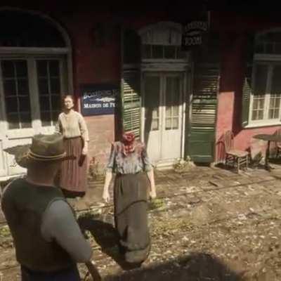 That random clip in rdr2