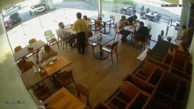 This is not a drive-through, sir.