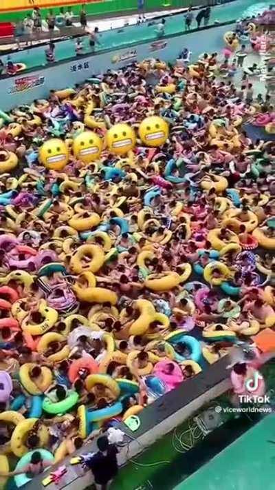 Imagine being a lifeguard at this place...