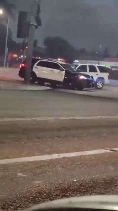 Clash between police officer and civilian 