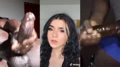 TikTok thot wants you to jerk to her and BBC
