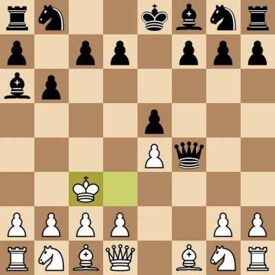 First Bongcloud, black resigned