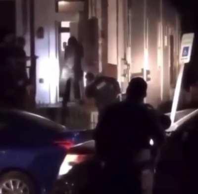 Telling the cops to shoot you