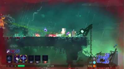 Odd bug i found where the game thinks im falling when im not (undying shores)