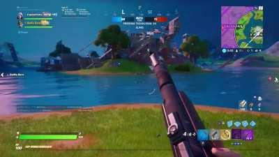 The device event was so insane that glitched my camera and turned Fortnite into a First person shooter