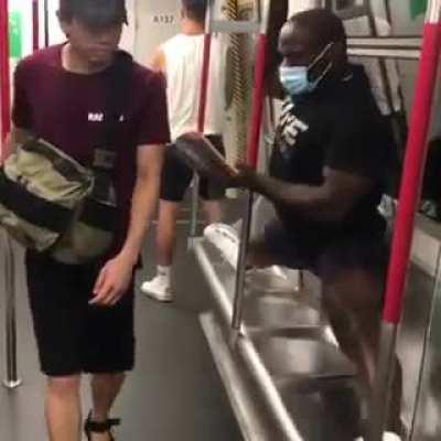 Unexpected subway splits