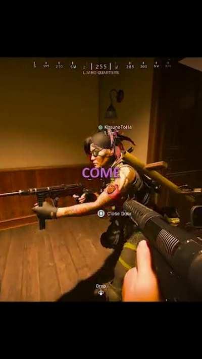 Playing Rebirth Duos with my GF - She wanted to try camping