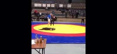 BJJ guy breaks his neck with a flying armbar attempt (NSFL)