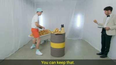 Tear-jerker dude joke