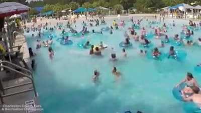 I didn't see him drowning, but he did.