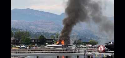 WCGW leaving your boat running all night while on a lift.