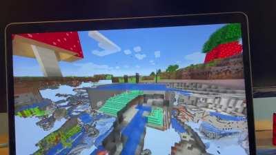 Water Temple underground.