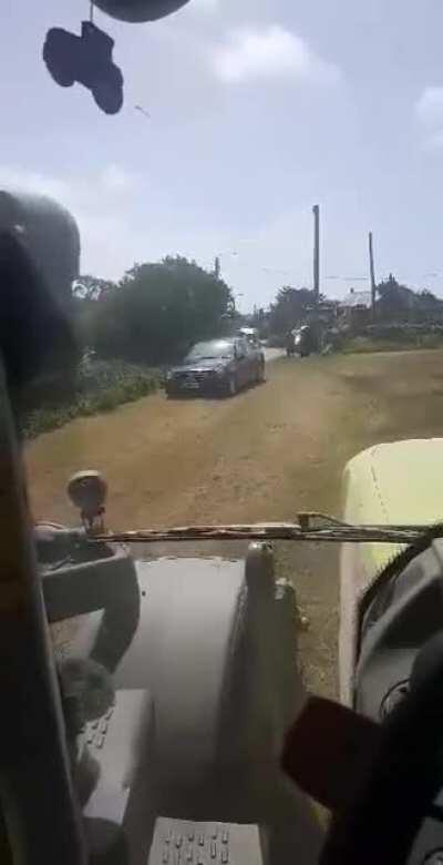 You farmers, you don’t like outsiders do you?