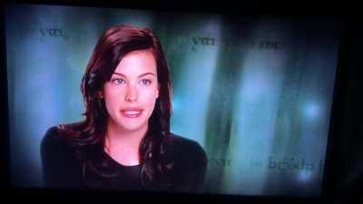 Liv Tyler explaining how she felt about PJ scrapping the scenes of Arwen fighting at helms deep