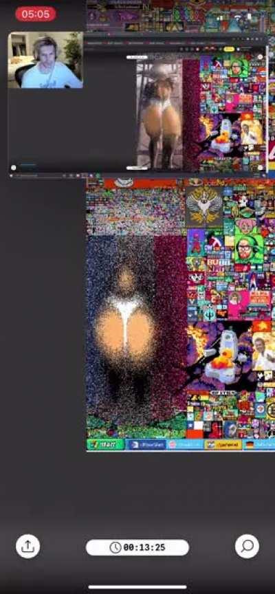 Full xQc 2b Timelapse