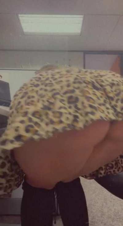 Don't mind me, just dropped my pen 😈