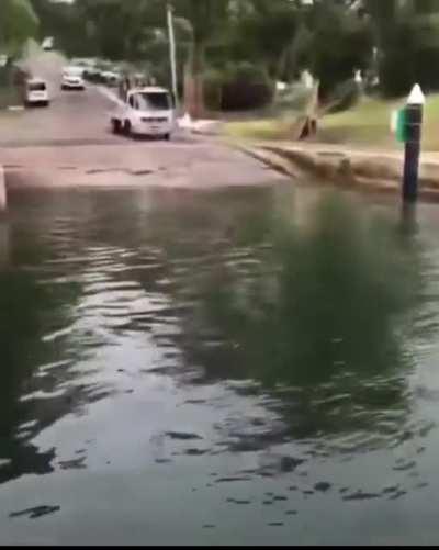 Left parking park off