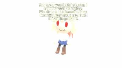 Neco Arc brings you a special gift(i suck at animating)