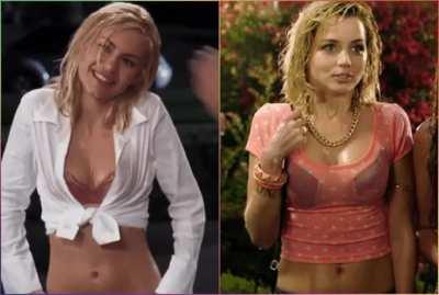 They're Wet: Elisha Cuthbert vs Ana De Armas