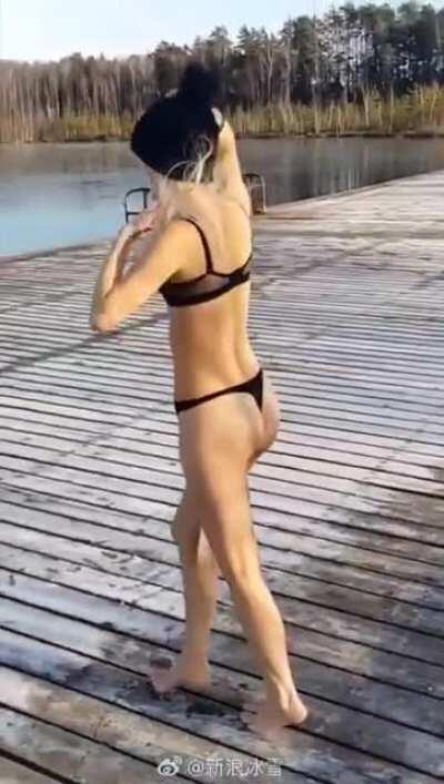 Just swimming in Russia, WCGW?