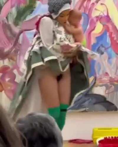 Narcissister Egg Performance excerpt, (Margot Samel Gallery) as part of Spikes that bite