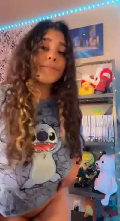 Suck on my boobies Papi