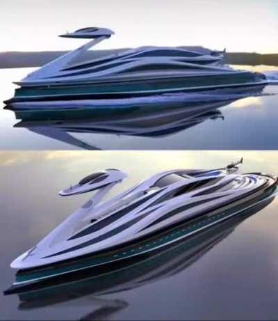 Absolute big modern yacht 