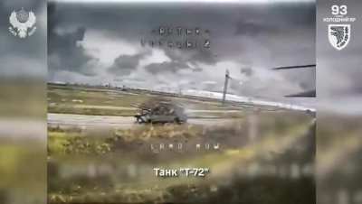 More Russian armored vehicles attacked by Ukrainian drones near Novoolenivka by Kostiantynivka. 13 October 2025