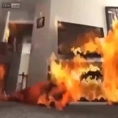 my best friend John Nutslam Johnson died in a fire today