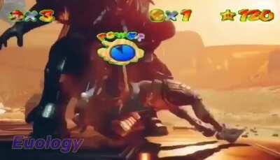 That last cutscene but it’s super Mario 64