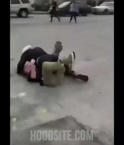 Knocked his hat off 😬