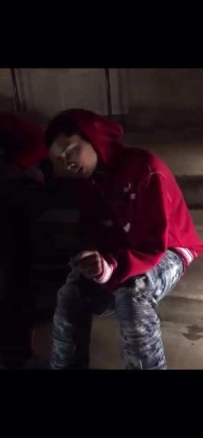 When you get so faded you start singing opera