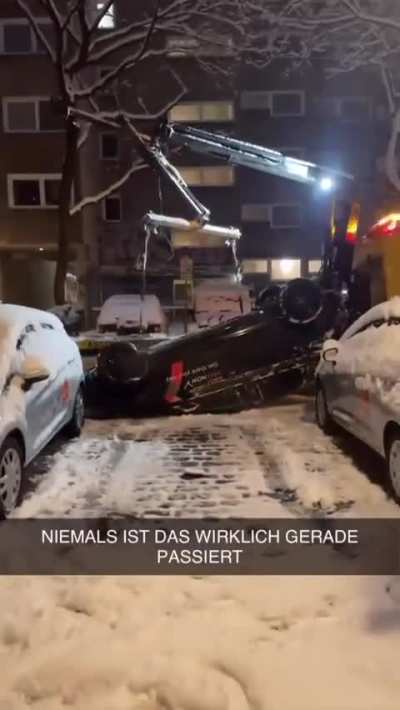 Profi Abschlepper am Werk