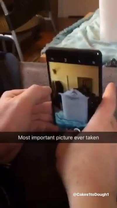 Rare footage of very liquid boi