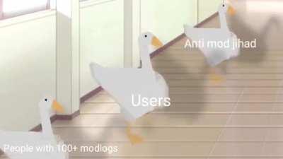 Dude people in here are always crying to mods kek