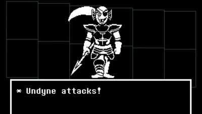 Undyne is having a mild seizure