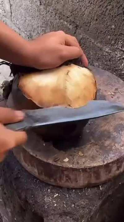 smoking coconut (idk wtf she is saying)